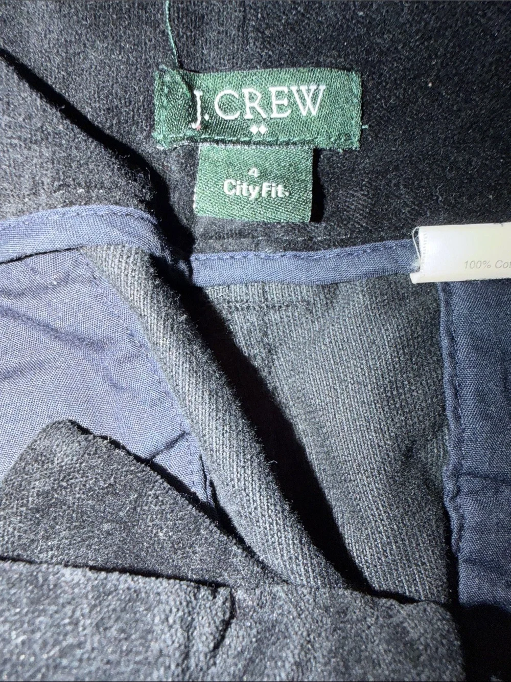J. Crew Black Velet Flare Pants